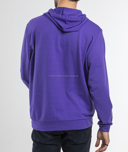 Sudadera con capucha Unisex de lana de algodón 100% de alta calidad para hombres Sudadera con capucha pesada Sudadera con capucha Logotipo personalizado Sudaderas con capucha en blanco French Terry - Product Image 4