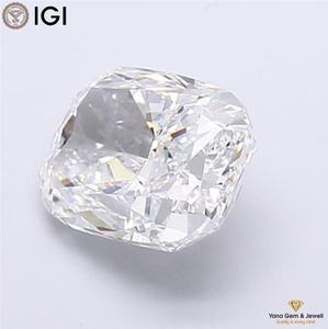 Diamante Cultivado en Laboratorio CVD de 5.00 Quilates, Corte Cojín, Color E, Claridad VS1, Certificado por IGI, para Regalo de Boda o Colgante - Product Image 6