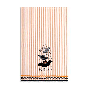 Serviettes de cuisine écologiques 100% coton avec un magnifique design brodé, séchage rapide, à prix avantageux - Product Image 3