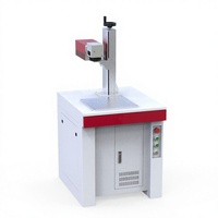 Mesin Penanda Laser UV 10W Tipe Meja 355nm Efisiensi Tinggi untuk Penandaan Produk Industri Presisi Plastik Kaca Elektronik