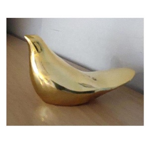 Brass Dolphin <b>Paperweight</b> Vintage Figurine Tabletop Ornament Mid Century Decor Paper Weight for Table Home and Office Accessory - Product Image 3