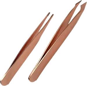 Pinzas para Cejas de Acero Inoxidable DANTRIC IMPLANTS, Punta Puntiaguda, Herramienta de Maquillaje de Precisión, Reutilizables, Estilo Clásico - Product Image 4