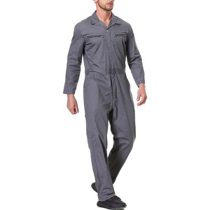 100% Cotton Reflective Safety Clothing <b>Men</b>’s <b>Work</b> Coveralls Uniform <b>for</b> Welding Repair Workshop Mechanics Protective Workwear - Product Image 3