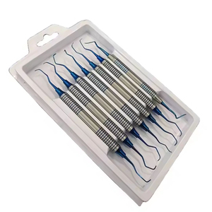 dental scaler set 10 pieces for <b>tooth</b> cleaning and scaling use oral hygiene dental scalers kit 10 pcs for <b>plaque</b> <b>removal</b> - Product Image 3