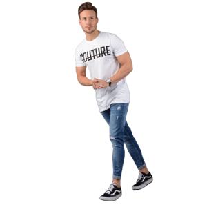 Wholesale Plain <b>White</b> <b>Longline</b> <b>T</b>-<b>Shirts</b>: Heavyweight 100% Cotton, Unisex Oversized Fit with Logo Print - Product Image 5