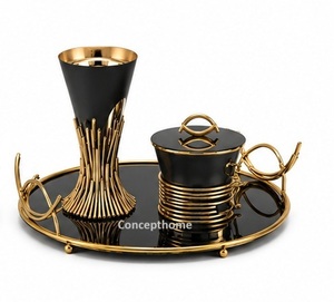 ชุดเตาเผากำยานทองเหลืองพร้อมถาด ดีไซน์กระจายกลิ่นหอมสำหรับทุกฤดูกาล - Product Image 2