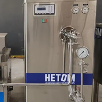 HETOM REFRIGERATION Machine à rouleaux de crème glacée automatique professionnelle en acier inoxydable à faible bruit pour usage commercial – Nouveauté