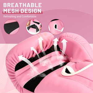 OEM Services Latest Style Leather Boxing <b>Gloves</b> Custom Made Light <b>Weight</b> <b>Training</b> <b>Gloves</b> with Moisture Wicking - Product Image 6