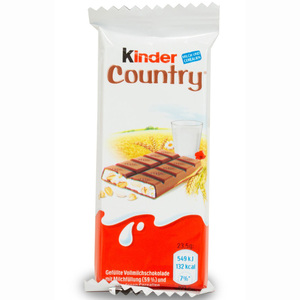 คินเดอร์ คันทรี – ช็อกโกแลตและขนมหวานอื่นๆ - Product Image 1