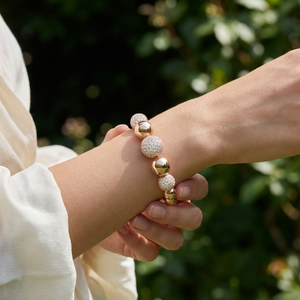 Proveedor de Hong Kong 18K Diamante natural Oro Rosa Brazalete de fiesta de boda para mujer Regalo de foto-Nuevo diseño de alta calidad - Product Image 3