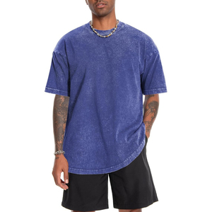 Fournisseur de t-shirts surdimensionnés de haute qualité, logo personnalisé, style streetwear, tee-shirt en coton, fabricant OEM ODM - Product Image 5