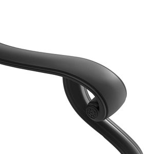 Set di 2 sedie da pranzo da patio in alluminio pressofuso con telaio nero e cuscini in colori assortiti - Product Image 6