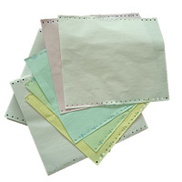 Papier autocopiant NCR personnalisable 2 à 5 plis, format continu pour les factures de logistique et d'expédition