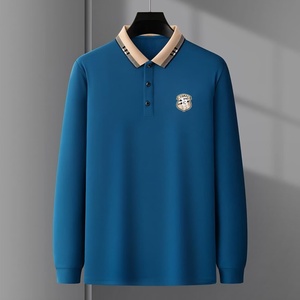 Camiseta de Hombre con Logotipo Bordado Personalizado, Ropa Casual de Verano, Manga Corta, Tejida, Transpirable, Producto Más Vendido - Product Image 5
