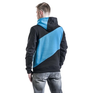 Fabricant de sweats à capuche à manches longues, logo imprimé personnalisé, couleur noire, sweats à capuche noirs élégants - Product Image 5