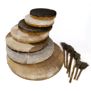 GoleTrace Enterprises Premium Handmade Shaman Drum Traditional Frame Drum Natural Skin Head Yoga Meditation Ritual Healing - Product Image 1