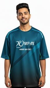 เสื้อยืดโอเวอร์ไซส์ลายพิมพ์ซับลิเมชั่นสำหรับผู้ชาย สไตล์ลำลองแนวสตรีทแฟชั่น - Product Image 2