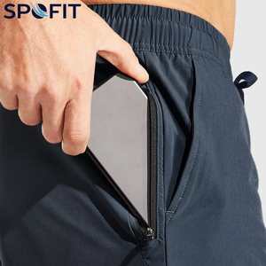 Shorts double couche 100 % polyester personnalisés pour garçons, modèle 2026 – Les shorts personnalisés les plus populaires pour hommes, pour le quotidien et la course à pied - Product Image 5