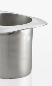 Cubo de Vino de Aluminio Fundido Personalizado con Diseño de Sombrero de Copa, Enfriador de Bebidas Plateado Pulido Creativo, Suministros de Vajilla para Eventos y Catering - Product Image 2