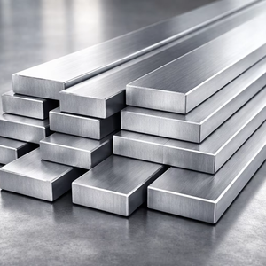 Barra plana brillante de acero dulce 75x10mm pulida plateada 6m grado construcción Punit India proveedor de barras de acero para ingeniería industrial - Product Image 2