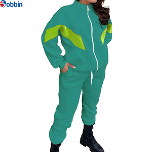 Chándal Deportivo de Invierno Reversible 2 en 1 para Mujer, Personalizado, de Poliéster/Algodón Ecológico, Estilo Hip Hop, Superventas - Product Image 3