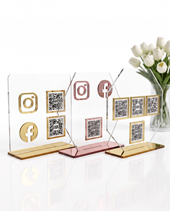 Support de signalétique en acrylique transparent éco-responsable de qualité supérieure - Product Image 4