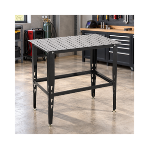 Table de soudage robuste à prix de gros avec kit d'outils de 24 pièces, établi de fabrication en acier avec pinces et outils de fixation GAR052 - Product Image 1