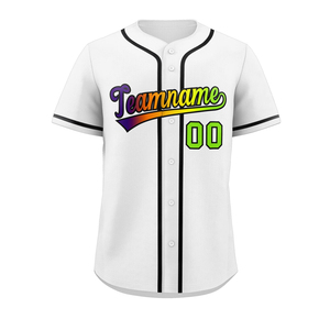 Wholesale Blank Baseball Jersey USA Size T-shirt Embroidery Logo Name Baseball Wear Men's Sublimation Regular Fit All Seasons - Product Image 3
