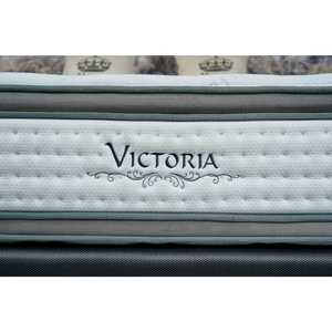 Matelas à ressorts ensachés Americanstar Victoria Dual Seasons, fermeté moyenne, tissu en viscose - Product Image 2