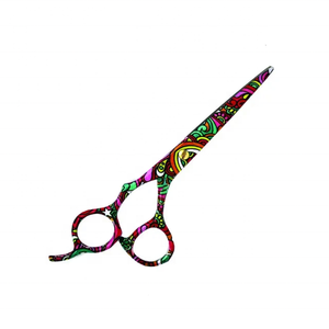 Haute qualité japon acier noir titane ciseaux de coiffure nouvel outil de coupe de cheveux à la mode pour barbiers lame en acier inoxydable - Product Image 1