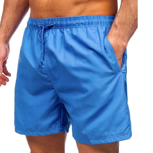 Men's Black Mid-Waist Quick-Drying Eco-Friendly Shorts Breathable Anti-Wrinkle Windproof <b>Boxer</b> Briefs Plain Dyed - Product Image 5