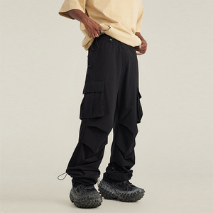 Nouveau pantalon cargo pour homme de haute qualité, taille mi-haute, respirant, imprimé, en polyester/coton, style urbain, service OEM VIENNA - Product Image 1