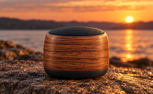 Película Hidrográfica con Diseño de Madera de Teca Rojiza Cálida para Linternas de Camping y Altavoces Personalizados - Product Image 4