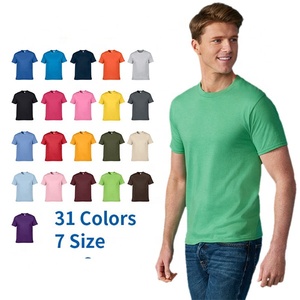 T-shirt à col rond de haute qualité pour hommes Jersey 100% coton avec Spandex doux respirant à séchage rapide Logo personnalisé Style décontracté Blanc - Product Image 6