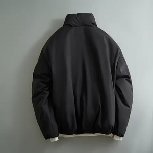 Chaqueta Acolchada Casual de Invierno para Hombre, Elegante y Cálida, Servicio OEM, Teñida con Cierre, Diseño Cómodo para Clima Frío, Moda Urbana - Product Image 3