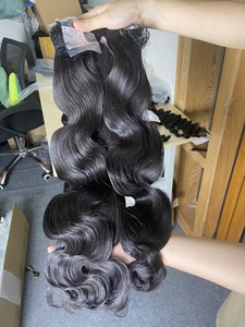 Wonderful Strandเงาพรีเมี่ยมSolf Bouncingพม่าผมหยิกต่อผมโรงงานราคาWigsผมมนุษย์ลูกไม้ด้านหน้าวิกผมหยิก - Product Image 5
