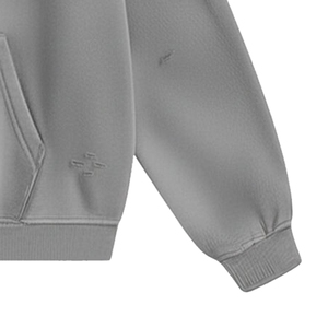 Sudadera con Capucha para Hombre, Estilo Urbano, Vintage, con Efecto Desgastado, Suave al Tacto, para Uso Diario Informal - Product Image 3