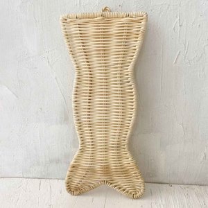 Decoración de Pared de Ratán con Temática del Mundo Submarino Marino, Juego de Figuras de Pulpo Naturales para Habitación Infantil - Product Image 3