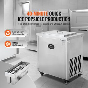 Macchina Commerciale per Ghiaccioli con 2 Set di Stampi, 52 Pezzi, Bastoncini in Acciaio Inox, Nuova Condizione, Produttore Commerciale di Ghiaccioli - Product Image 2