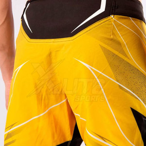 Pantalones Cortos de MMA de Primera Calidad en Spandex/Poliéster Elástico, Ropa de Entrenamiento Ligera para Gimnasio, Deportes y Sesiones de Práctica - Product Image 6