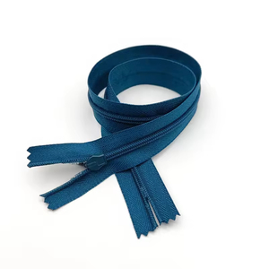 Vente en gros 3 #   Fermeture éclair invisible en nylon, ruban en tissu de longueur personnalisée, coloré, pour robes, vêtements, chaussures, textiles de maison - Product Image 5