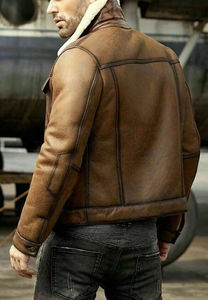 Men's <b>Denim</b> Polyester/Cotton Varsity <b>Jacket</b> with Embroidered Letter Pattern Casual Autumn Waterproof & Eco-Friendly High Quality - Product Image 4
