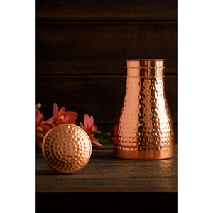 Producto Ayurvédico, Botella de Cobre Hecha a Mano, Pulida, Tamaño Personalizable, Mejor Precio, Botellas de Cobre de Alta Calidad, Fabricante y Exportador - Product Image 2