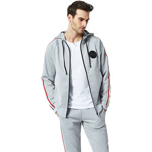 Großhandel Hochwertiger Maßgeschneiderter Herren-Trainingsanzug Neues Winter-Design Übergröße und Umstandsfunktionen Atmungsaktiv und Umweltfreundlich - Product Image 3