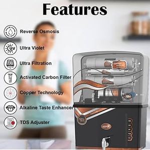 PURIFICADOR DE AGUA DOMÉSTICO DE 12 LITROS CON SISTEMA DE ÓSMOSIS INVERSA MEKIN INIDA - Product Image 2