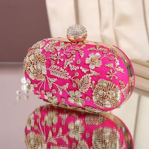 NUEVO Bolso de Mano de Cristal y Diamantes de Imitación Hecho a Mano para Fiesta de Boda para Mujer, Bolso de Noche con Cuentas Bordadas - Product Image 4