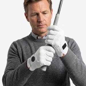 Guantes de Golf Personalizados para Hombre de Alta Calidad Antideslizantes, Último Diseño, Cuero Genuino Cabretta, Transpirables, para Uso Deportivo, con Cierre a Presión - Product Image 2