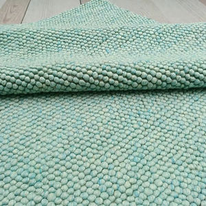 Tapis artisanal en coton à boucles épaisses, doux et réversible, pour salon, chambre, camping, exercice, décoration moderne de la maison, motif floral Kilim - Product Image 2