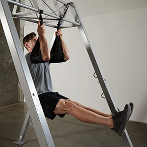 Correas ajustables para abdominales con escala, correas colgantes para barra de dominadas y levantamiento de piernas, para fitness - Product Image 2