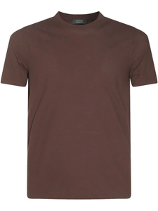 Camiseta de Diseño Moderno, Alta Calidad, 100% Algodón, Cuello en V, Tejido Dobby, Color Sólido, Corte Regular para Hombre, Marca de Lujo, Logotipo Frontal, Unisex - Product Image 2